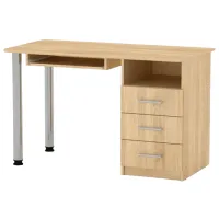 Офисный стол KompaniT СКМ- 9 ДСП/ Дуб Сонома