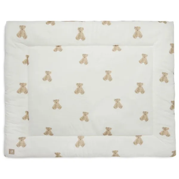Covoraş pentru joc Jollein Teddy Bear (9370036) 0+/ Dreptunghiular/ Beige photo 1