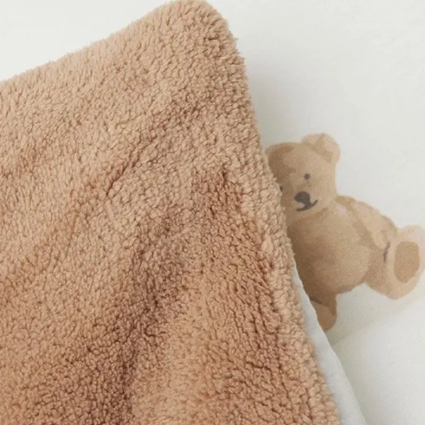 Covoraş pentru joc Jollein Teddy Bear (9370036) 0+/ Dreptunghiular/ Beige photo 5