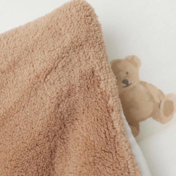 Covoraş pentru joc Jollein Teddy Bear (9370036) 0+/ Dreptunghiular/ Beige photo 5