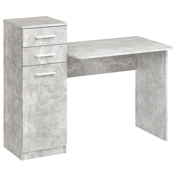 Офисный стол KompaniT Pee-Pee-3 ДСП/ Серый photo 1