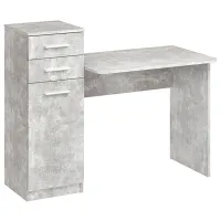 Офисный стол KompaniT Pee-Pee-3 ДСП/ Серый