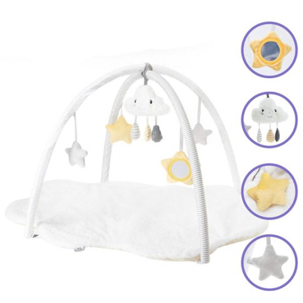 Centru de activitati Nuby Cloud & Star Play Gym (ID99805) 0+/ Transformer/ White photo 3