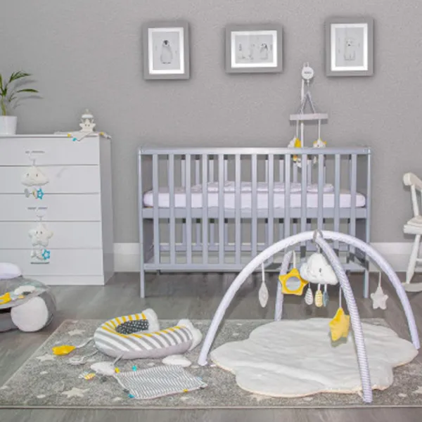 Centru de activitati Nuby Cloud & Star Play Gym (ID99805) 0+/ Transformer/ White photo 4