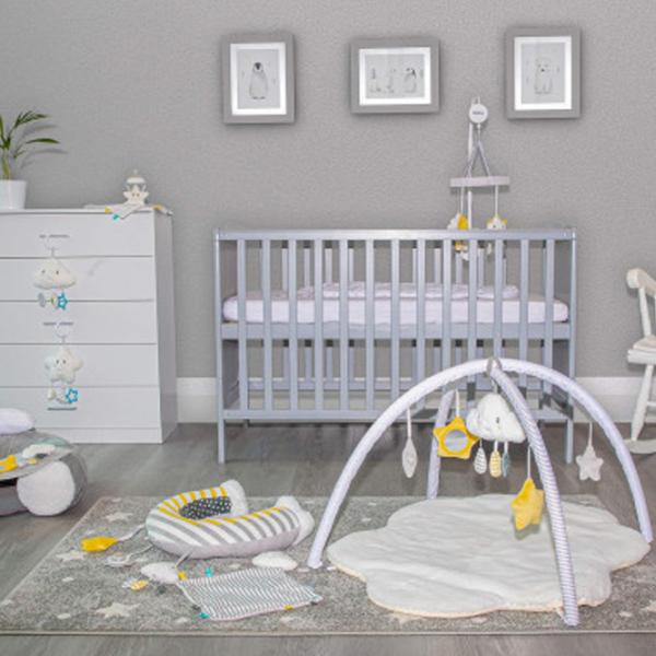 Centru de activitati Nuby Cloud & Star Play Gym (ID99805) 0+/ Transformer/ White photo 4