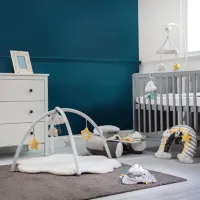 Centru de activitati Nuby Cloud & Star Play Gym (ID99805) 0+/ Transformer/ White photo 5