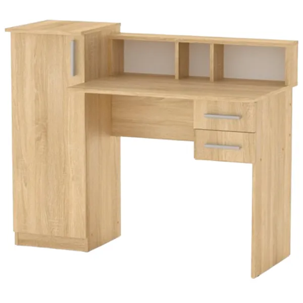 Masă de birou KompaniT Пи-Пи-1 PAL/ Stejar Sonoma photo 1