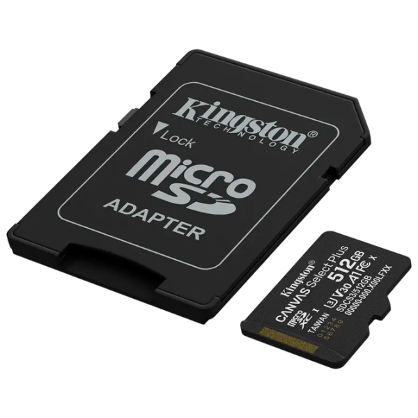 Card memorie Kingston Canvas Select Plus 512 GB MicroSDXC / Class10 photo 3