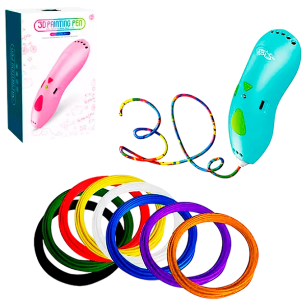 Креативный набор Lulu 3D Painting Pen K9901 7+ / Разноцветный Разноцветный photo 1