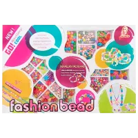 Креативный набор Lulu Fashion Bead 338-963 3+ / Разноцветный Розовый