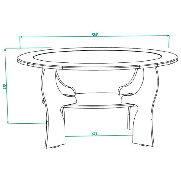 Măsuță de cafea ML-Mobila МЛ -5  Anthracite photo 2