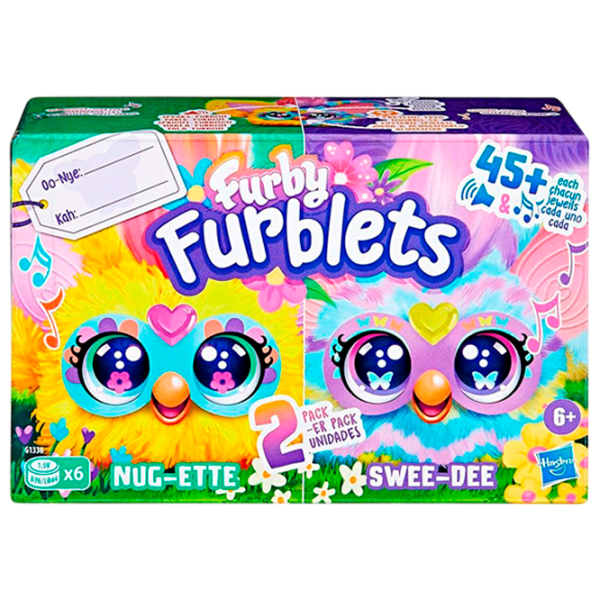 Интерактивная игрушка Furby Furblets Nug-Ette & Swee-Dee G1336 6+ / Разноцветный Разноцветный photo 1