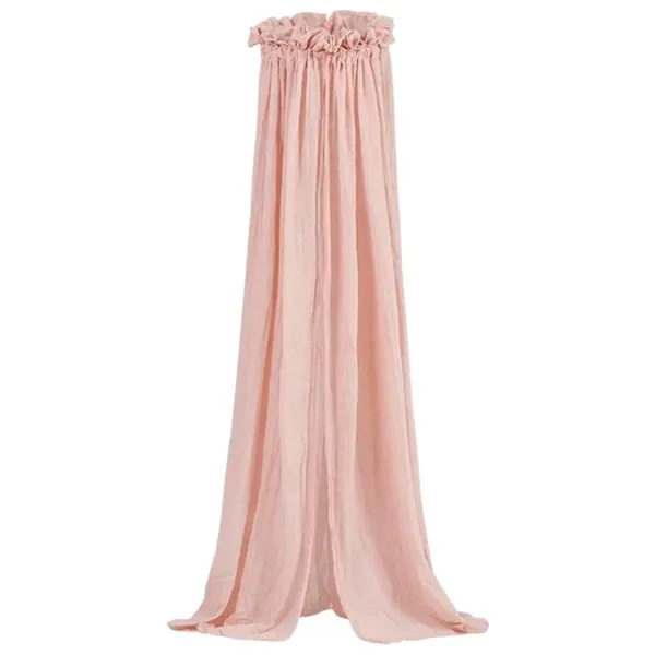 Baldachin pentru pătuț Jollein Vintage  Pink / Bumbac photo 1