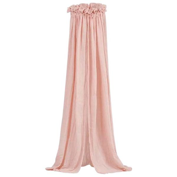 Baldachin pentru pătuț Jollein Vintage  Pink / Bumbac photo 1