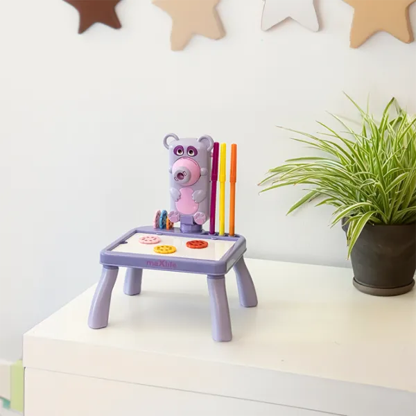 Cтолик игровой Maxlife MXDP-100  3+ / White Фиолетовый photo 8