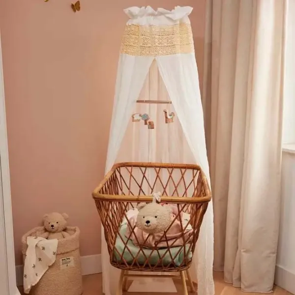 Baldachin pentru pătuț Jollein Vintage  Ivory / Bumbac photo 3