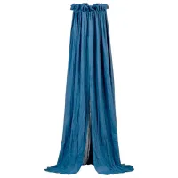 Baldachin pentru pătuț Jollein Vintage  Blue / Bumbac