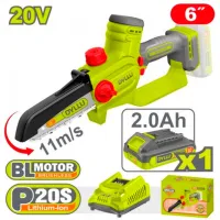 Цепная пила DYLLU DTCLP562 аккумуляторный/ Зеленый