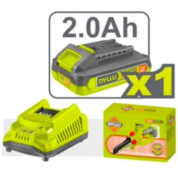 Fierăstrău cu lanţ DYLLU DTCLP562 cu acumulator/ Green photo 2