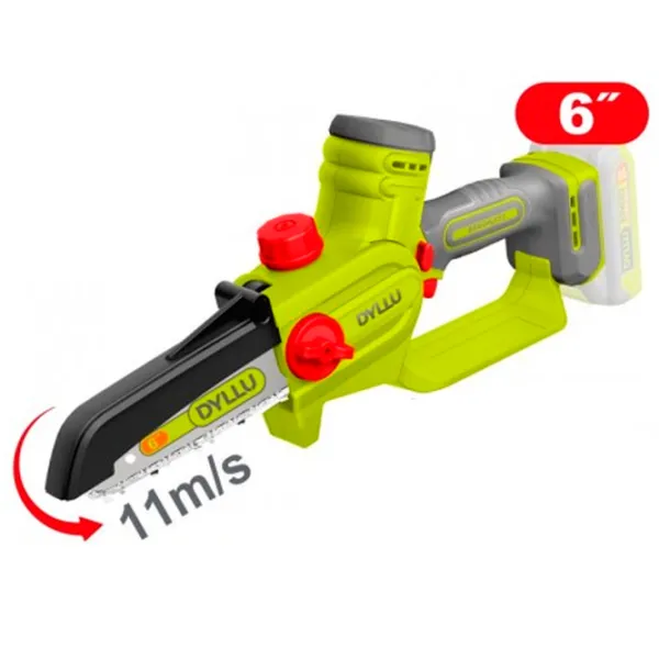 Fierăstrău cu lanţ DYLLU DTCLP562 cu acumulator/ Green photo 3