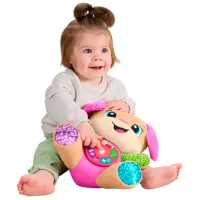 Jucărie interactivă Fisher-Price Laugh & Learn Smart Stages Sis JFD33 6 luni / Multicolor Pink photo 4