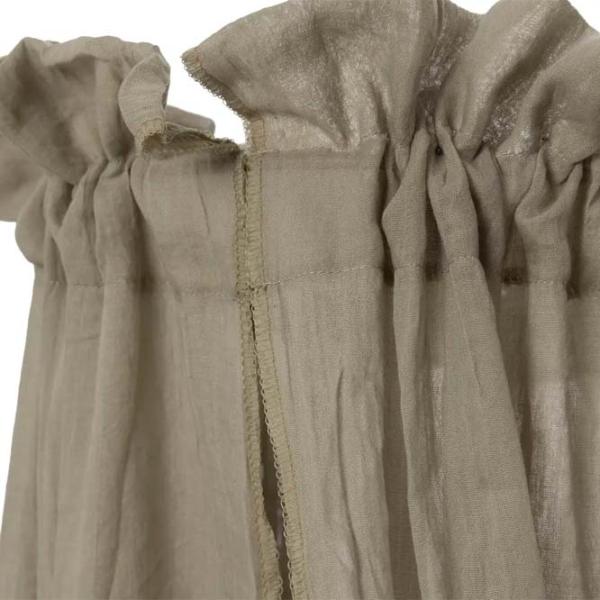 Baldachin pentru pătuț Jollein Vintage  Olive Green / Bumbac photo 3