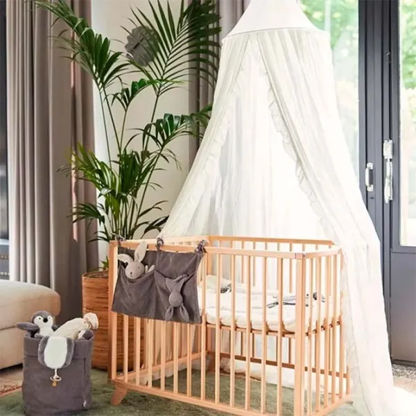 Baldachin pentru pătuț Jollein Vintage  Ivory / Bumbac photo 3