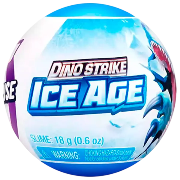 Интерактивная игрушка 5 Surprise Dino Strike Ice Age 77489 3+ / Разноцветный Разноцветный photo 1
