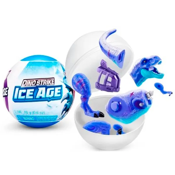 Интерактивная игрушка 5 Surprise Dino Strike Ice Age 77489 3+ / Разноцветный Разноцветный photo 5