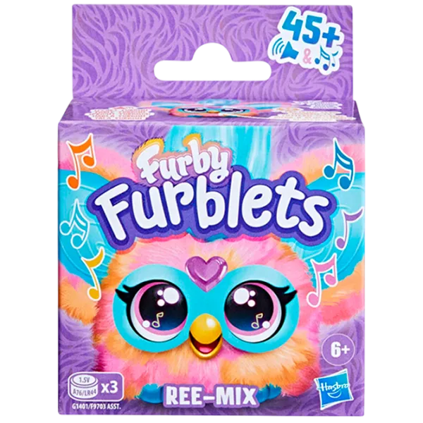 Интерактивная игрушка Furby Furblets Ree-Mix G1401 6+ / Разноцветный Оранжевый photo 1
