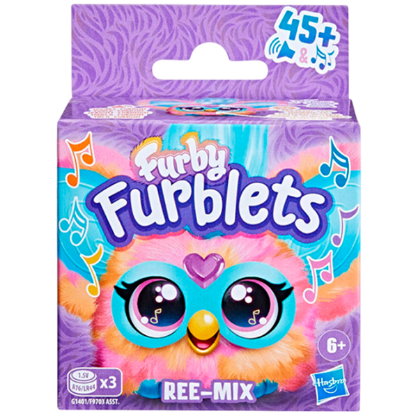Интерактивная игрушка Furby Furblets Ree-Mix G1401 6+ / Разноцветный Оранжевый photo 1