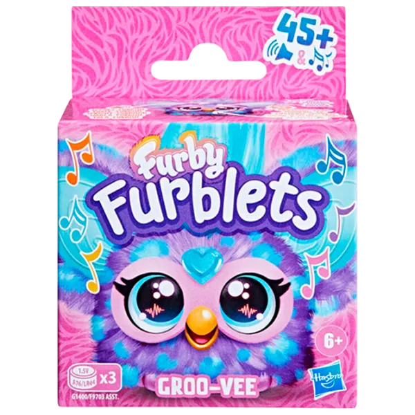 Интерактивная игрушка Furby Furblets Groo-Vee G1400 6+ / Разноцветный Фиолетовый photo 1
