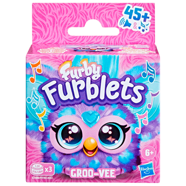 Интерактивная игрушка Furby Furblets Groo-Vee G1400 6+ / Разноцветный Фиолетовый photo 1