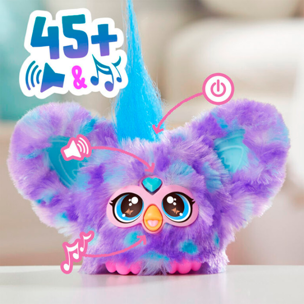 Интерактивная игрушка Furby Furblets Groo-Vee G1400 6+ / Разноцветный Фиолетовый photo 3