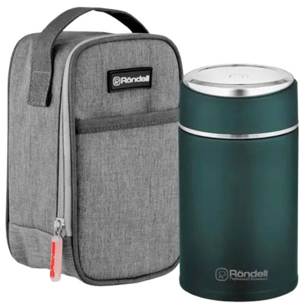 Пищевой термос Rondell Classic RDS-1660 Зеленый 0.7л photo 1