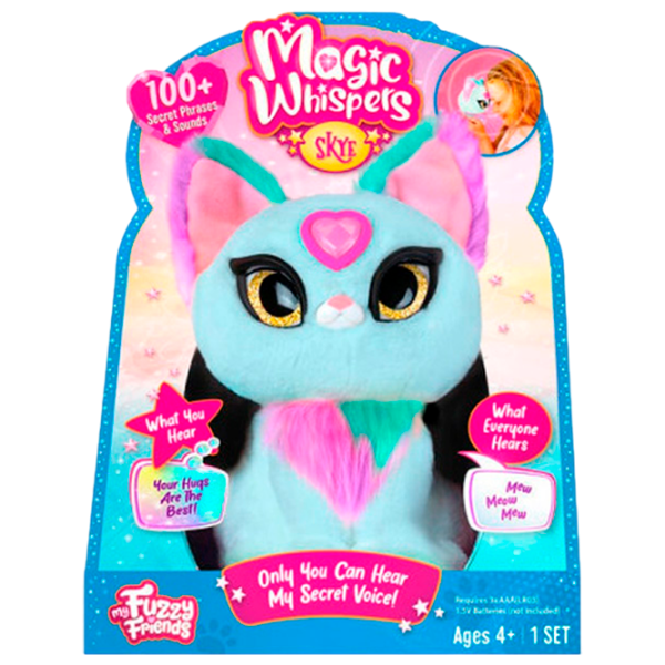 Jucărie interactivă My Fuzzy Friends Magic Whispers Skye 18604S 4+ / Multicolor Blue photo 1