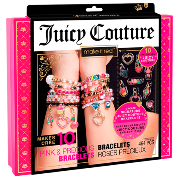 Креативный набор Make It Real Juicy Couture Creation of bracelets 4408 8+ / Разноцветный Розовый photo 1