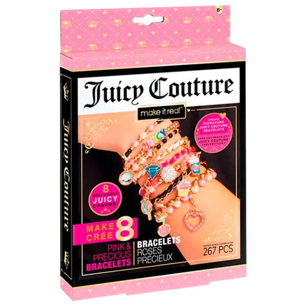 Креативный набор Make It Real Juicy Couture Creation of bracelets 4432 8+ / Разноцветный Розовый photo 1