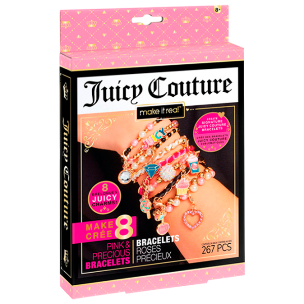 Креативный набор Make It Real Juicy Couture Creation of bracelets 4432 8+ / Разноцветный Розовый photo 1
