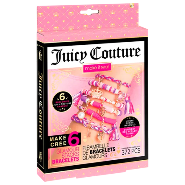 Креативный набор Make It Real Juicy Couture Creation of bracelets 4438 8+ / Разноцветный Розовый photo 1