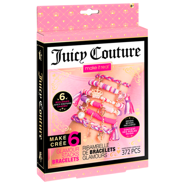 Креативный набор Make It Real Juicy Couture Creation of bracelets 4438 8+ / Разноцветный Розовый photo 1