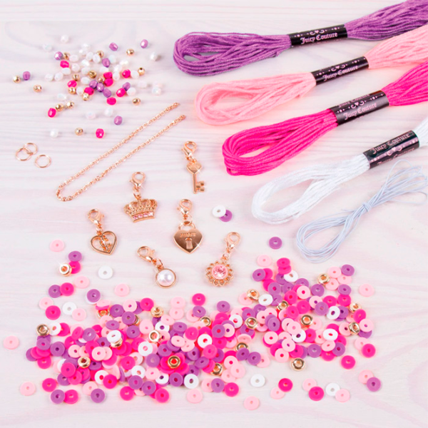 Креативный набор Make It Real Juicy Couture Creation of bracelets 4438 8+ / Разноцветный Розовый photo 2