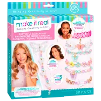 Креативный набор Make It Real Bringing Creativity to Life Creation of bracelets 1323 8+ / Разноцветный Розовый