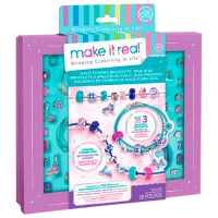 Креативный набор Make It Real Bringing Creativity to Life Creation of bracelets 1721 8+ / Разноцветный Фиолетовый