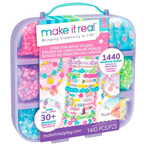Креативный набор Make It Real Bringing Creativity to Life Creation of bracelets 1714 8+ / Разноцветный Фиолетовый photo 1