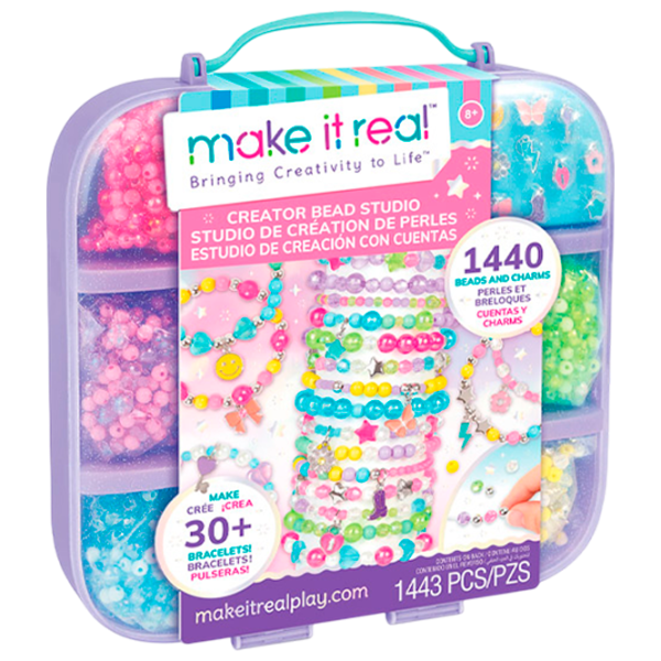 Креативный набор Make It Real Bringing Creativity to Life Creation of bracelets 1714 8+ / Разноцветный Фиолетовый photo 1