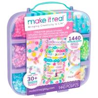 Креативный набор Make It Real Bringing Creativity to Life Creation of bracelets 1714 8+ / Разноцветный Фиолетовый