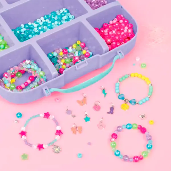 Креативный набор Make It Real Bringing Creativity to Life Creation of bracelets 1714 8+ / Разноцветный Фиолетовый photo 4