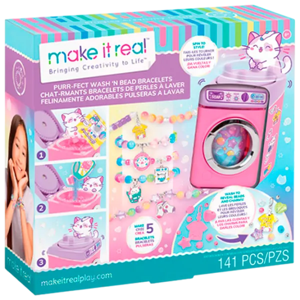 Креативный набор Make It Real Bringing Creativity to Life Creation of bracelets 1466 8+ / Разноцветный Разноцветный photo 1