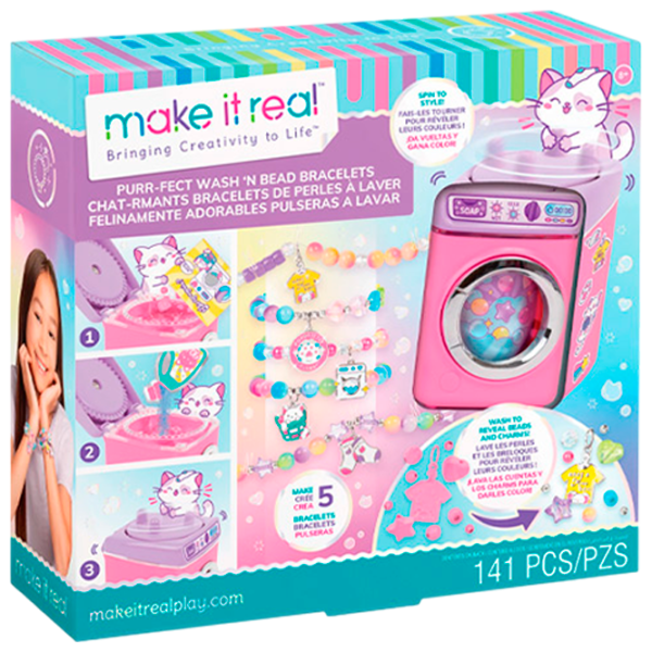 Креативный набор Make It Real Bringing Creativity to Life Creation of bracelets 1466 8+ / Разноцветный Разноцветный photo 1